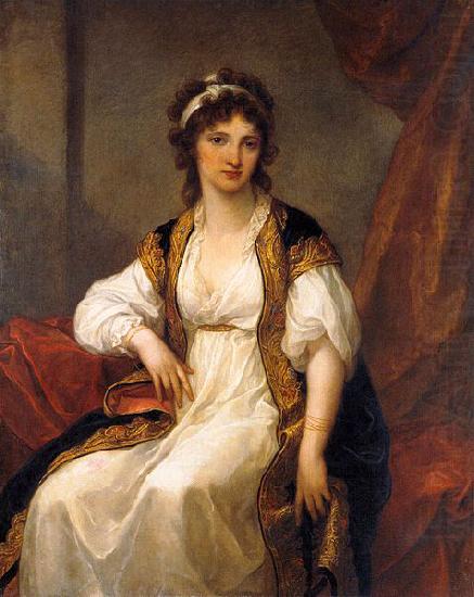 Angelica Kauffmann Portrait of Portrait of a Young Woman china oil painting image